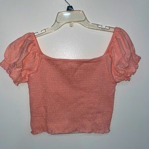 Pacsun babydoll crop top.